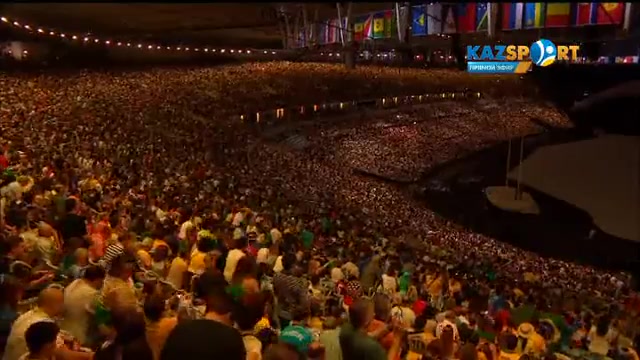ХОК президенті Томас Бах Риодағы Олимпиада ойындарының ашылуына қатысуда