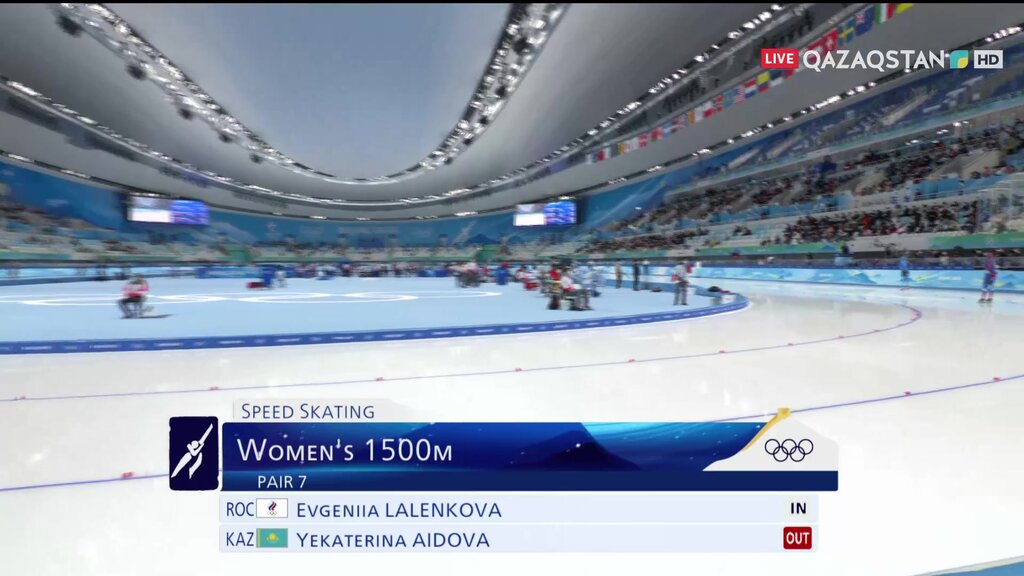 Конькимен жүгіру. Екатерина Айдова (Финал. 1500 м)